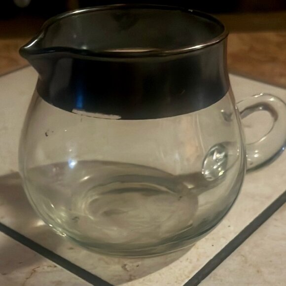 unknown Other - Glass creamer cup